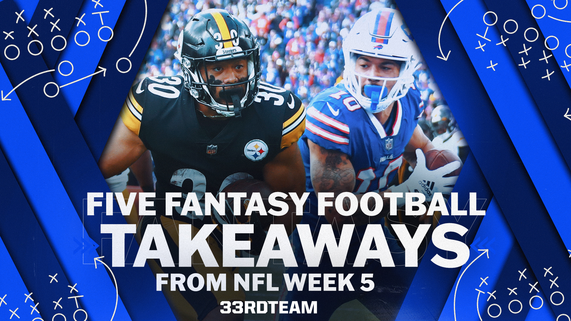 Five Fantasy Football Takeaways From NFL Week 5
