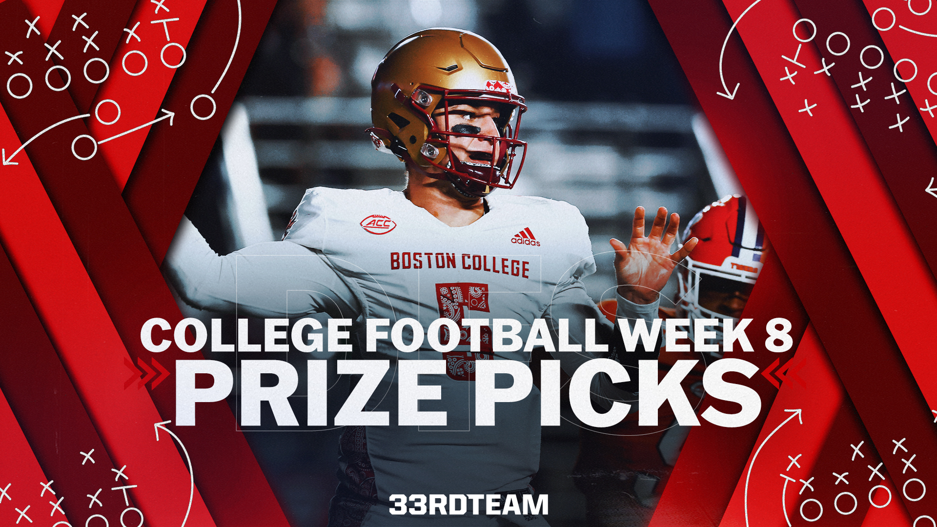 Week 8 College Football PrizePicks Player Props