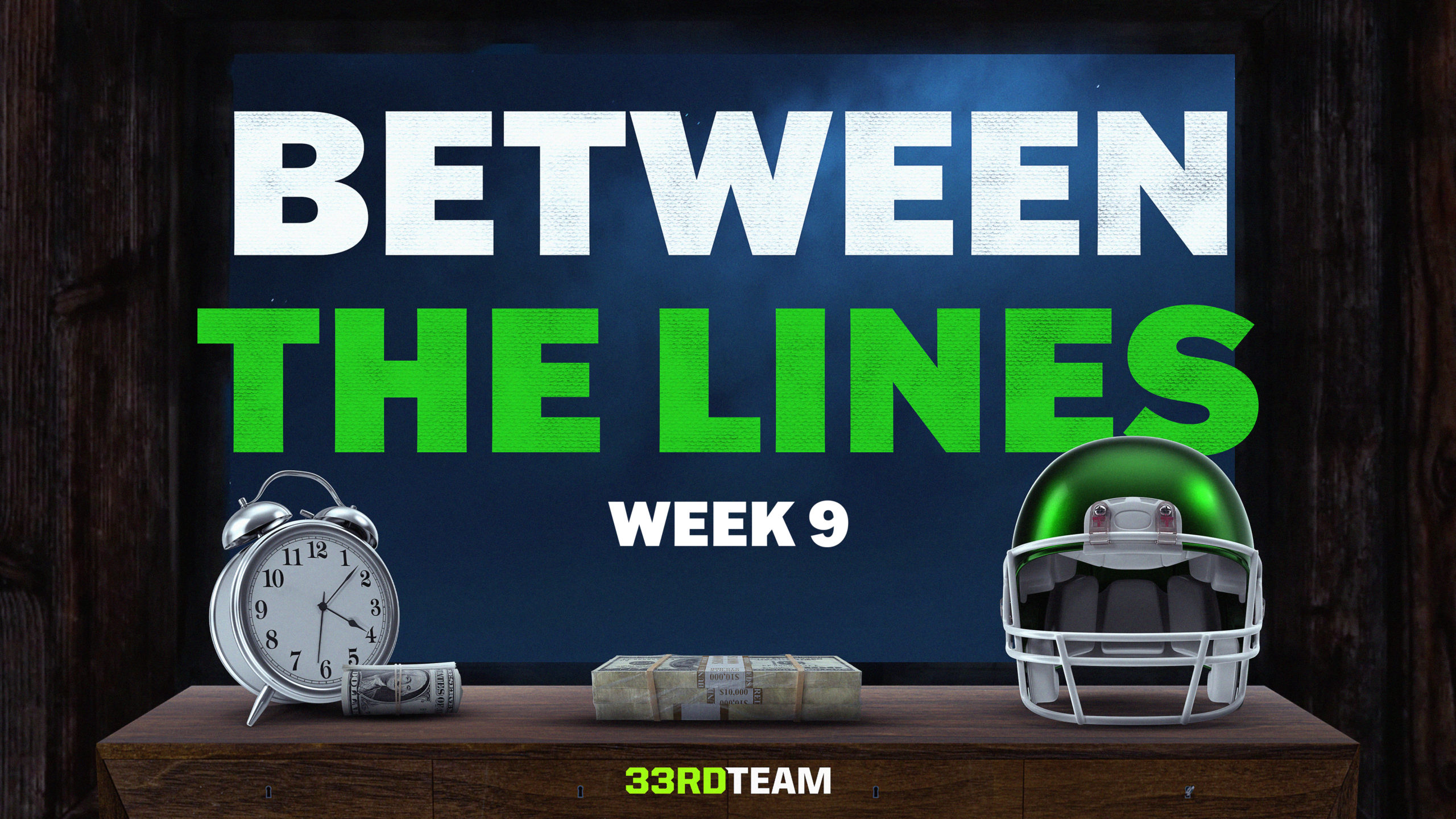 Between the Lines: NFL Betting Week 9