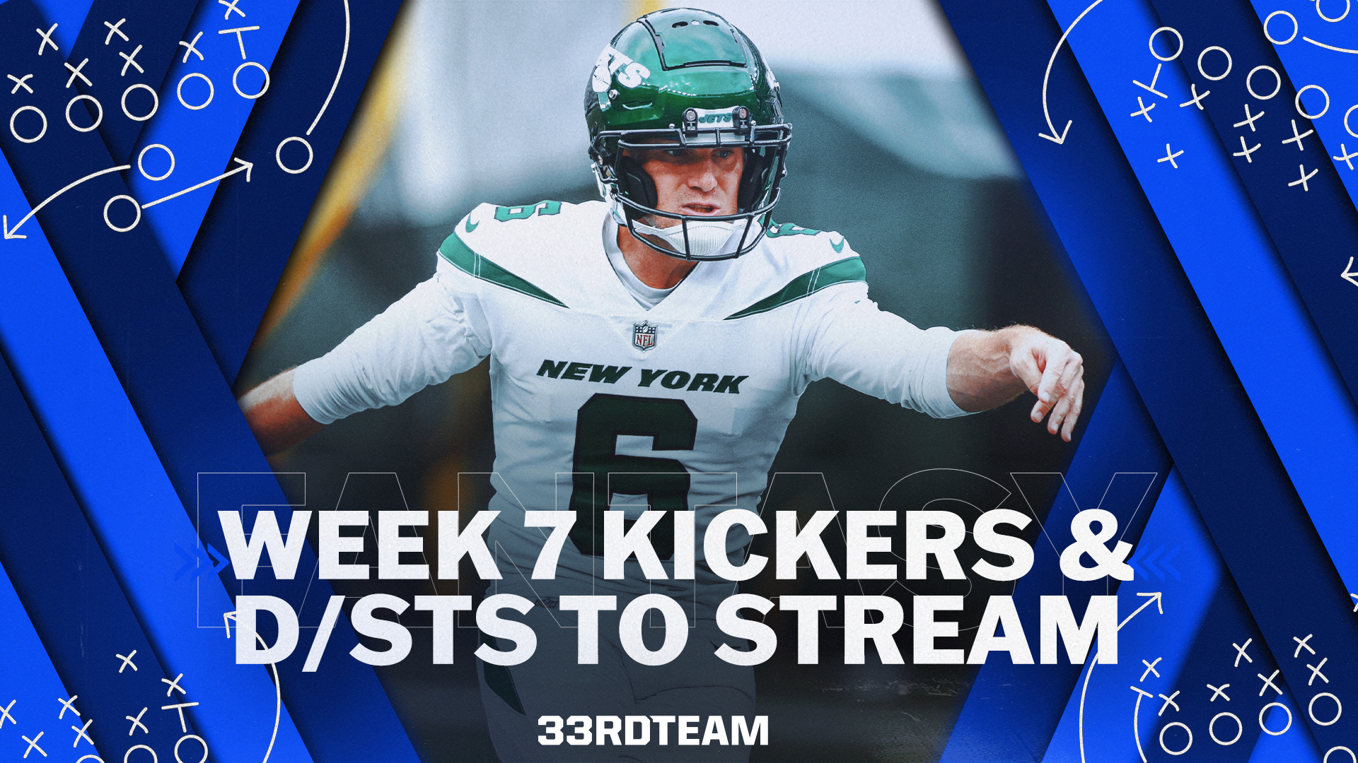 Streaming Kickers and D/STs for Week 7