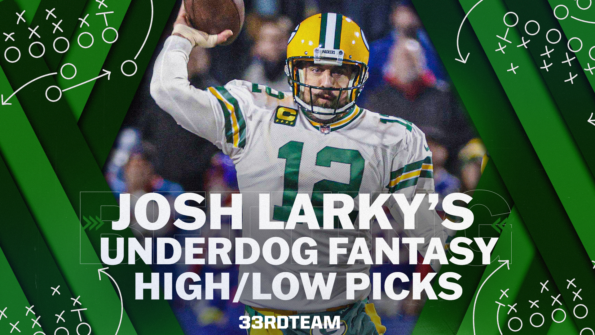 Go Low on Packers, High on Cardinals in Underdog Fantasy Week 9