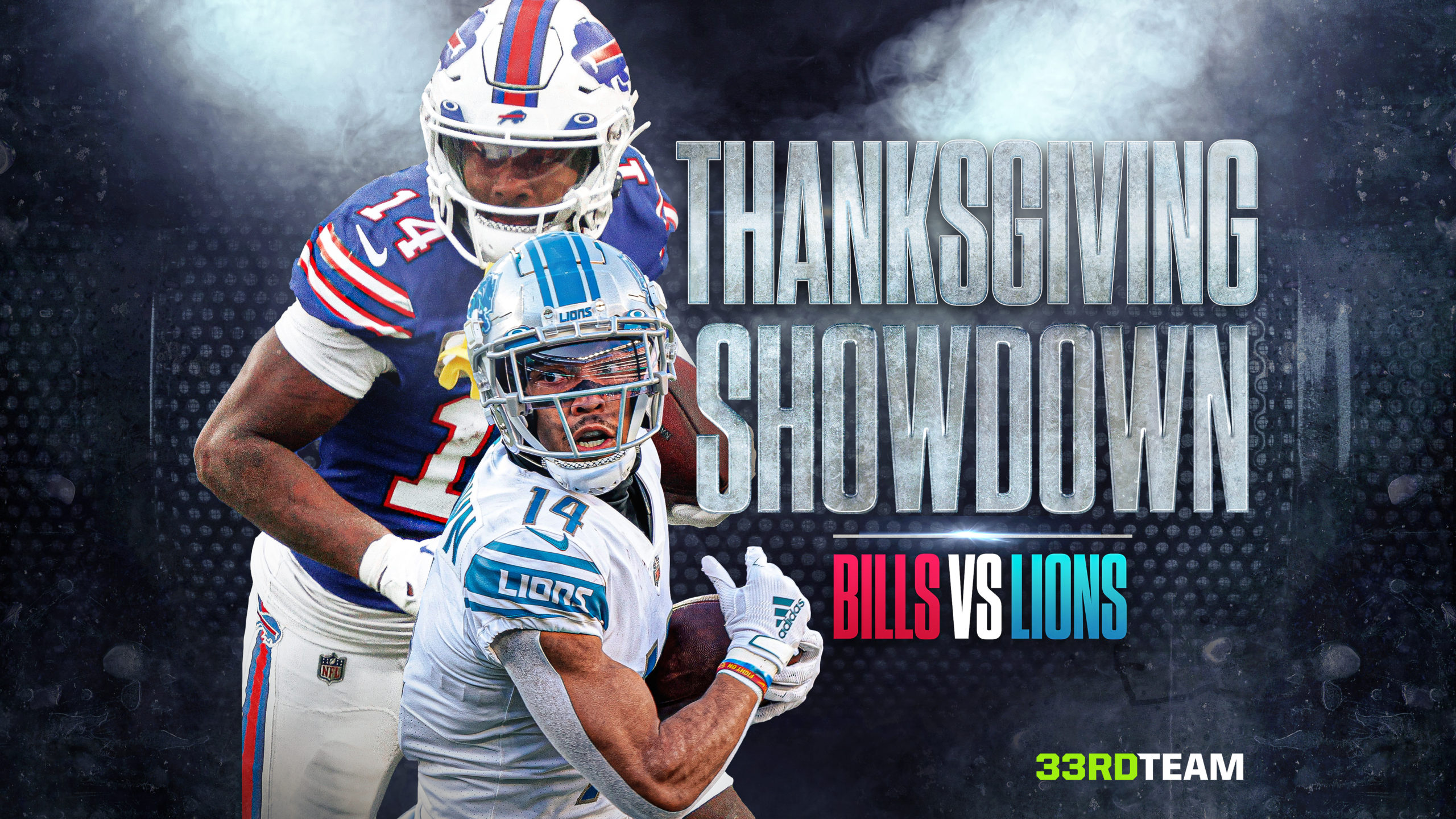 Bills vs. Lions DFS Thanksgiving Showdown