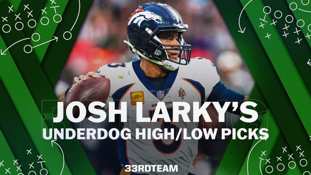 underdog fantasy high/low picks