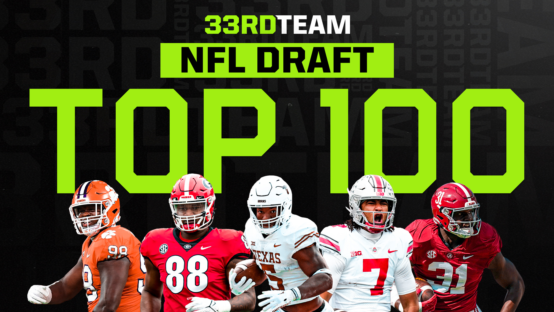 NFL Draft prospects 2021: Big board of top 100 players overall