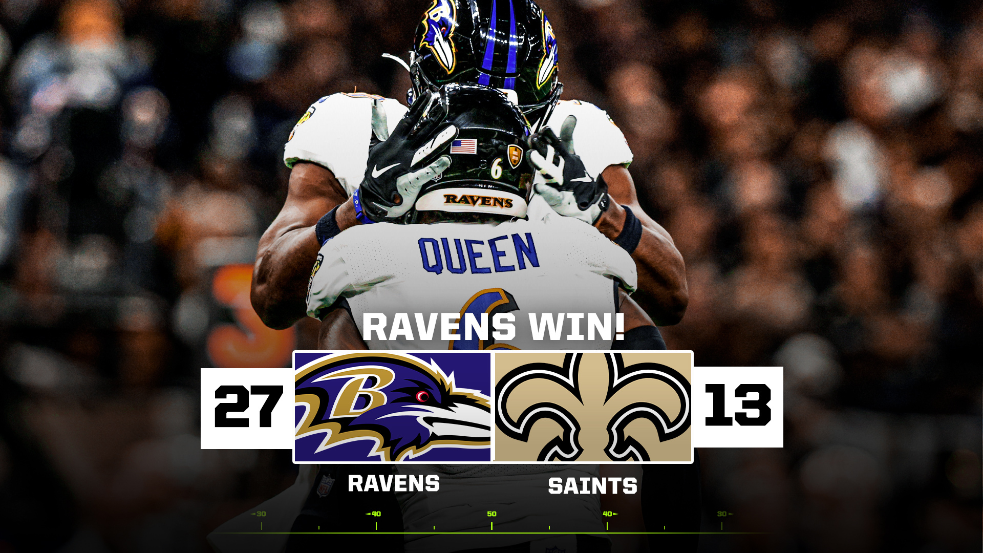 Ravens' Defense Silences Saints in 27-13 Monday Night Win