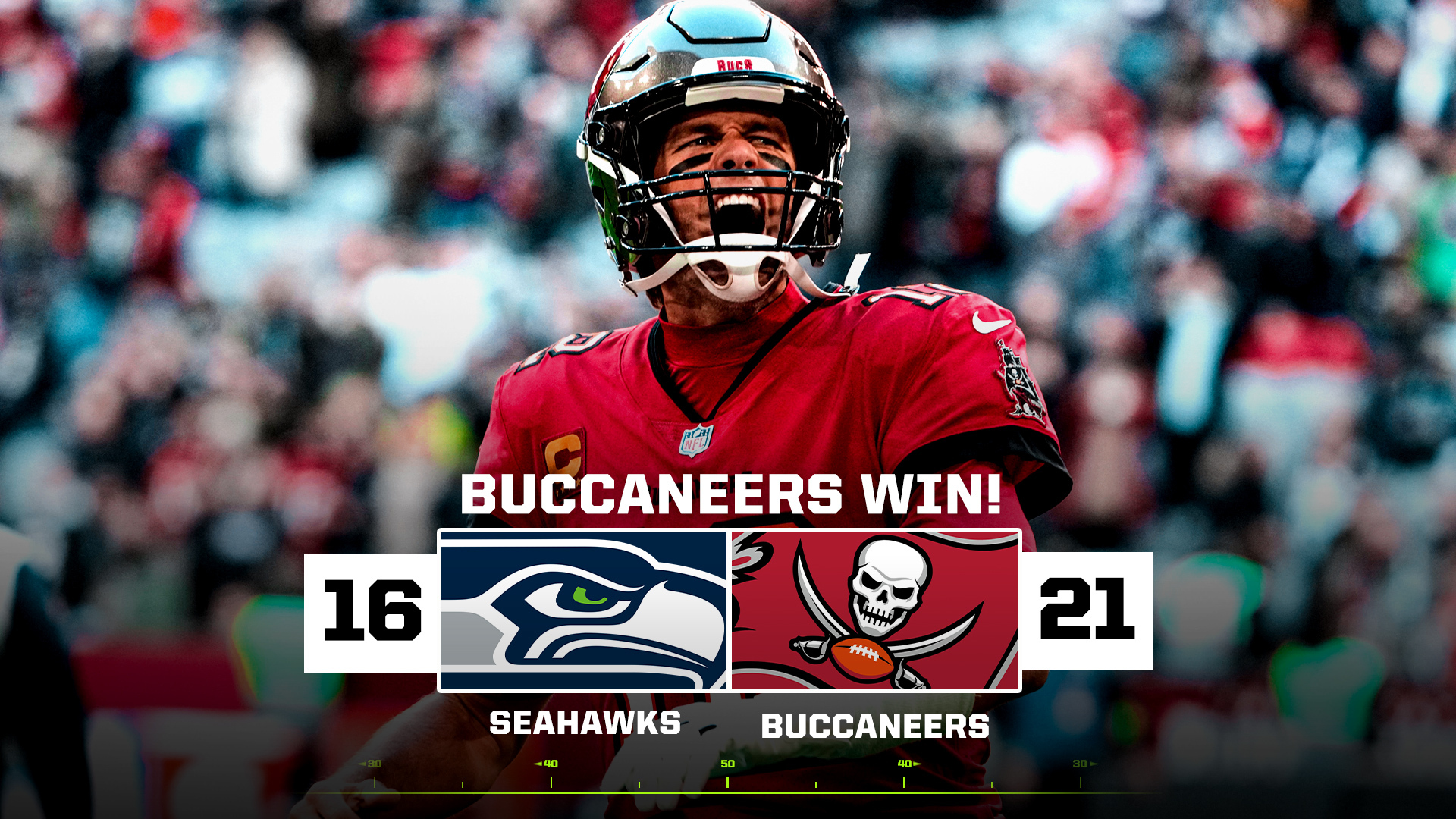 Brady, Buccaneers Survive Late Seahawks’ Comeback Attempt in Germany