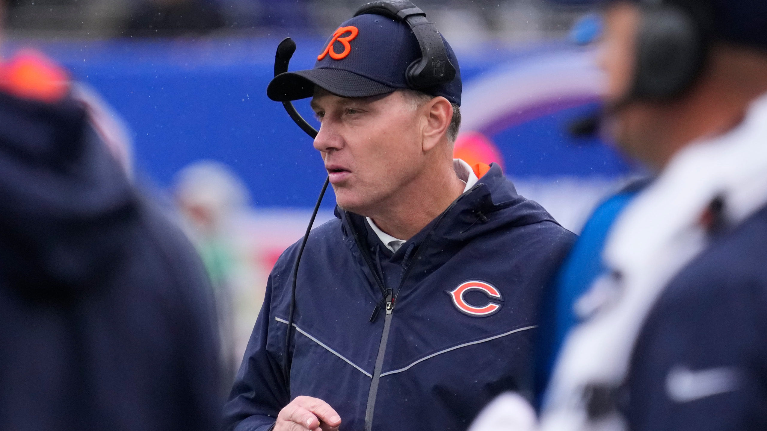 Matt Eberflus Bears vs. Giants