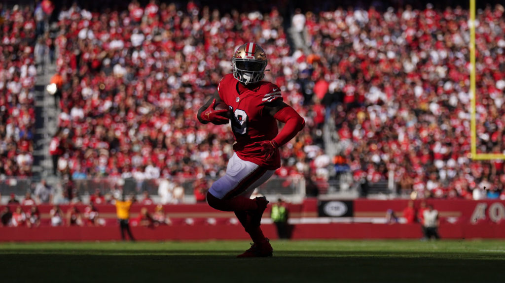 Deebo Samuel 49ers vs. Cardinals