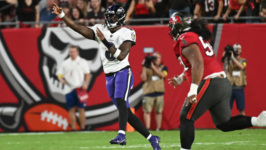 Lamar Jackson Ravens vs. Saints DFS