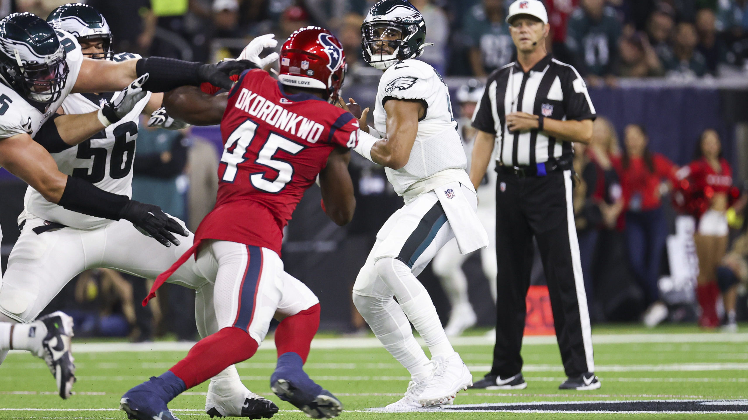 Jalen Hurts Eagles vs. Texans