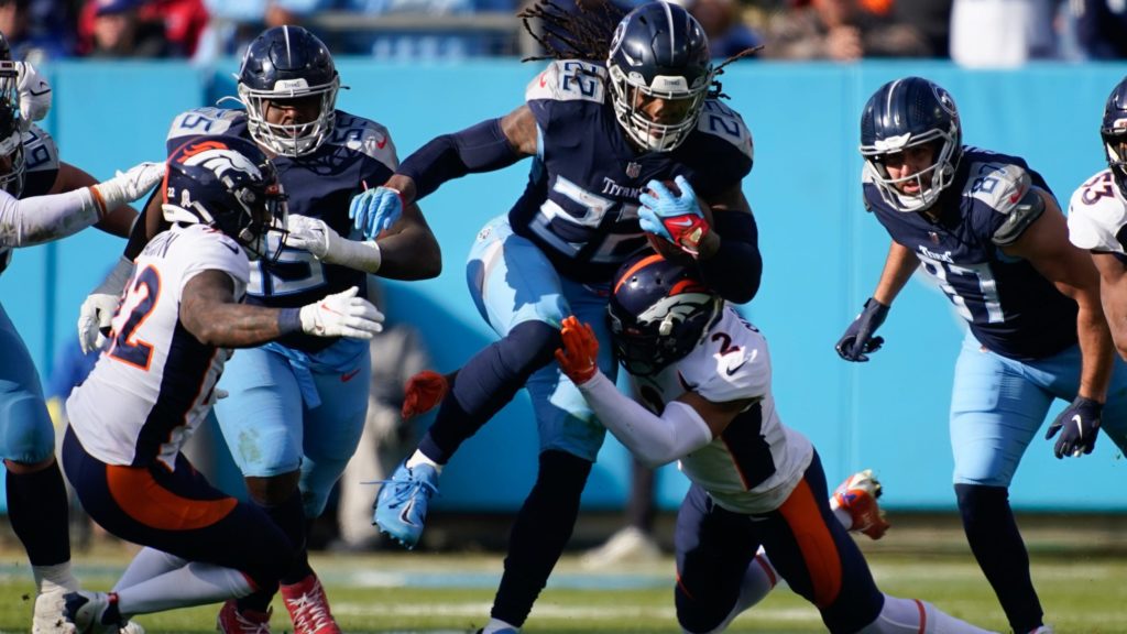 Derrick Henry Titans vs. Broncos