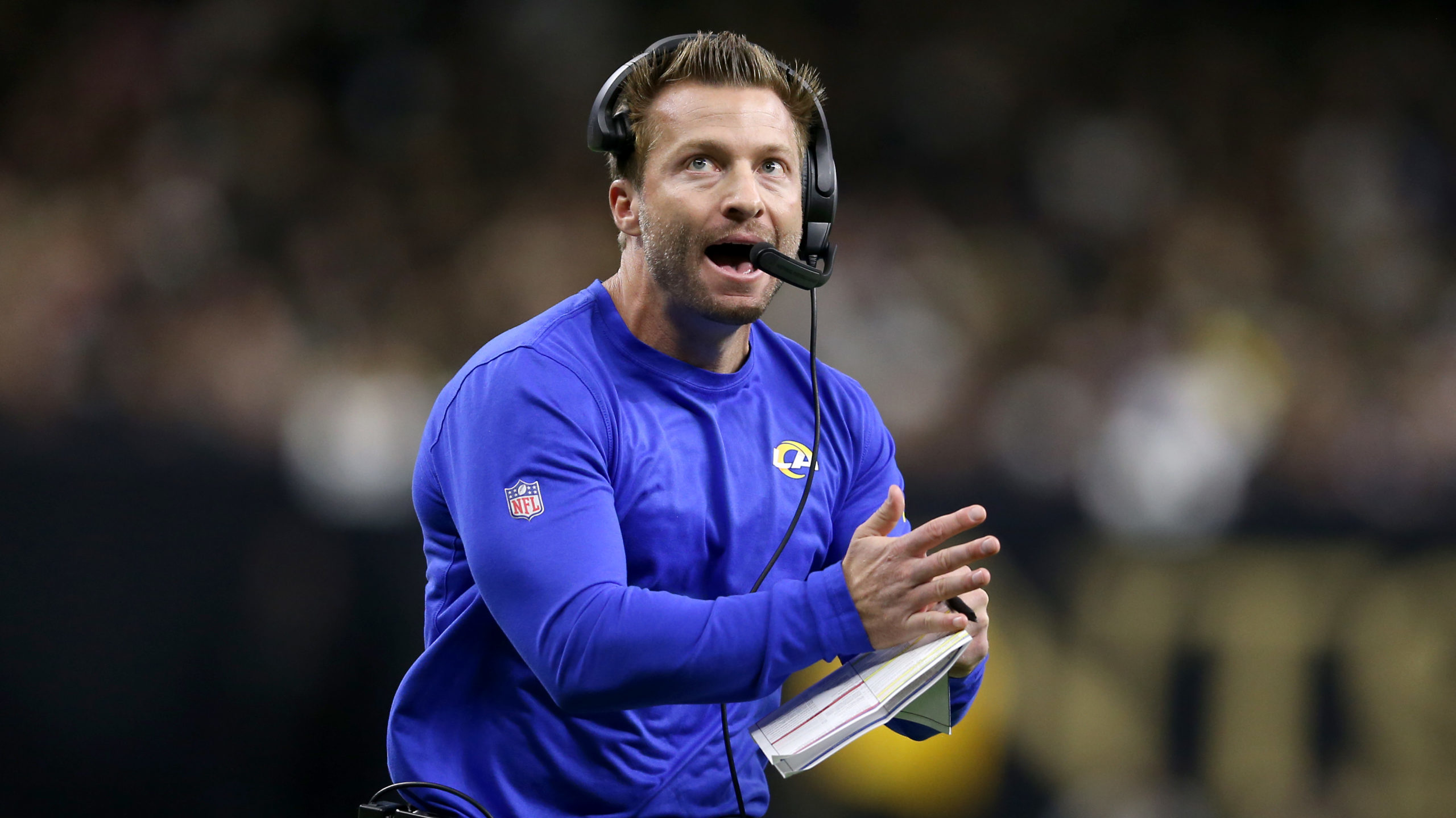 Los Angeles Rams coach Sean McVay