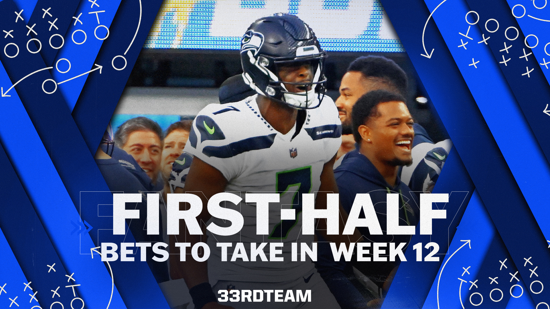 Two First-Half Bets to Take in Week 12