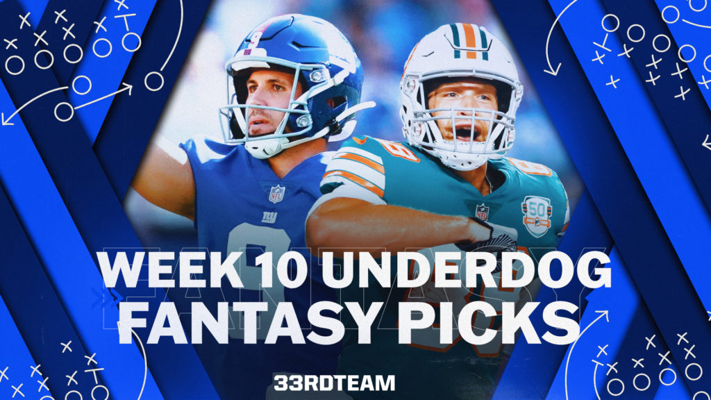 Week 10 Underdog Fantasy