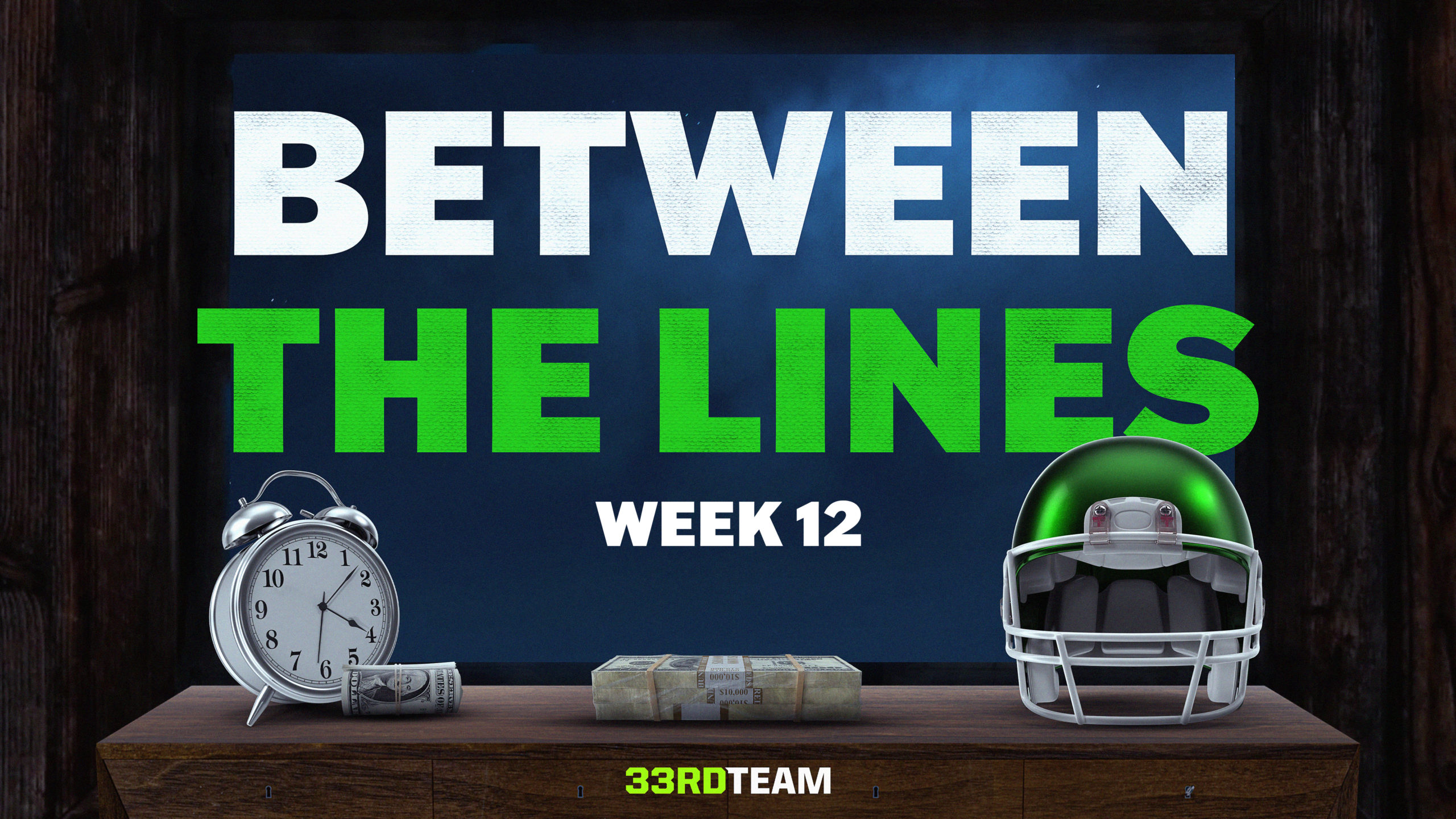 Between the Lines: Betting NFL Week 12