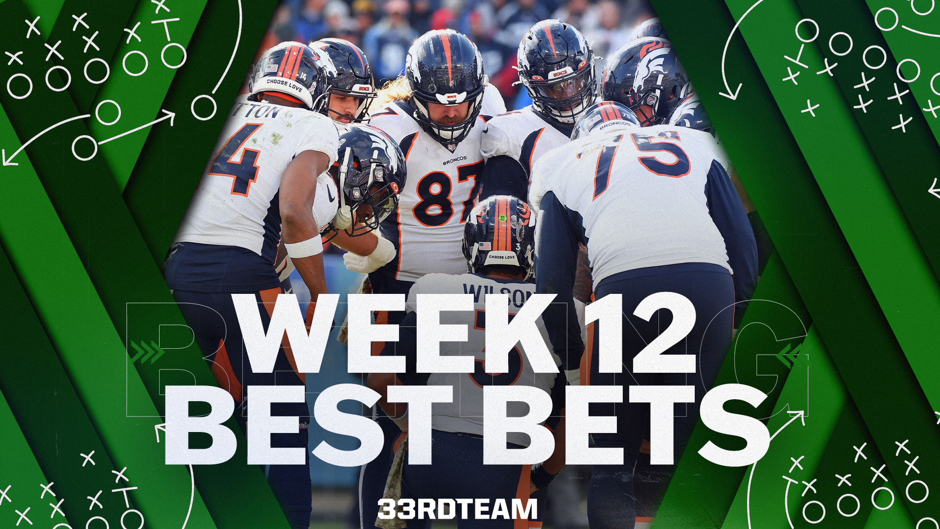 NFL Week 12 Best Bets