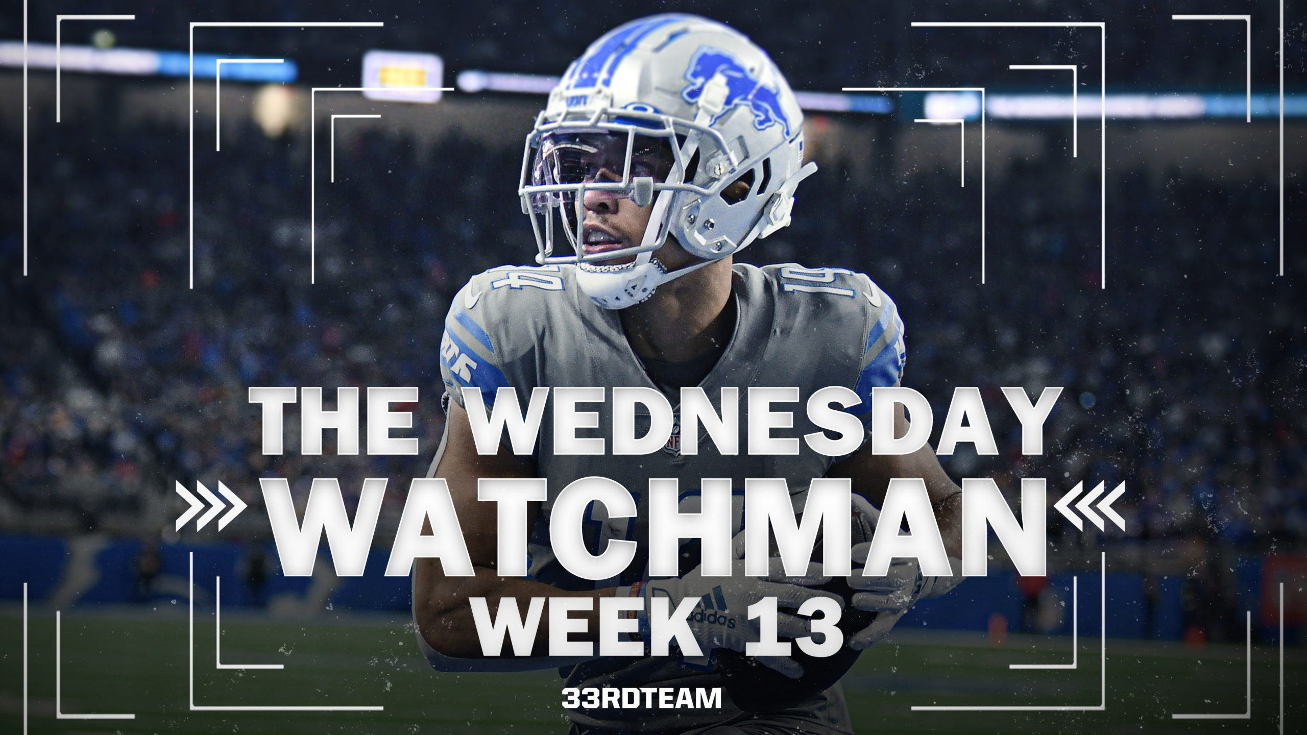 The Wednesday Watchman: NFL Week 13 Betting, DFS and Fantasy Information to Know
