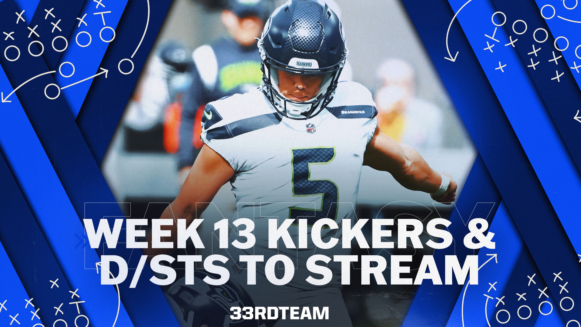 Kickers and D/STs to Stream for Fantasy Football Week 13