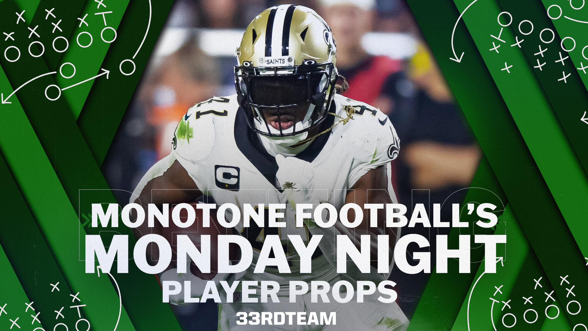 Monotone’s NFL Week 9 Monday Night Football Player Prop