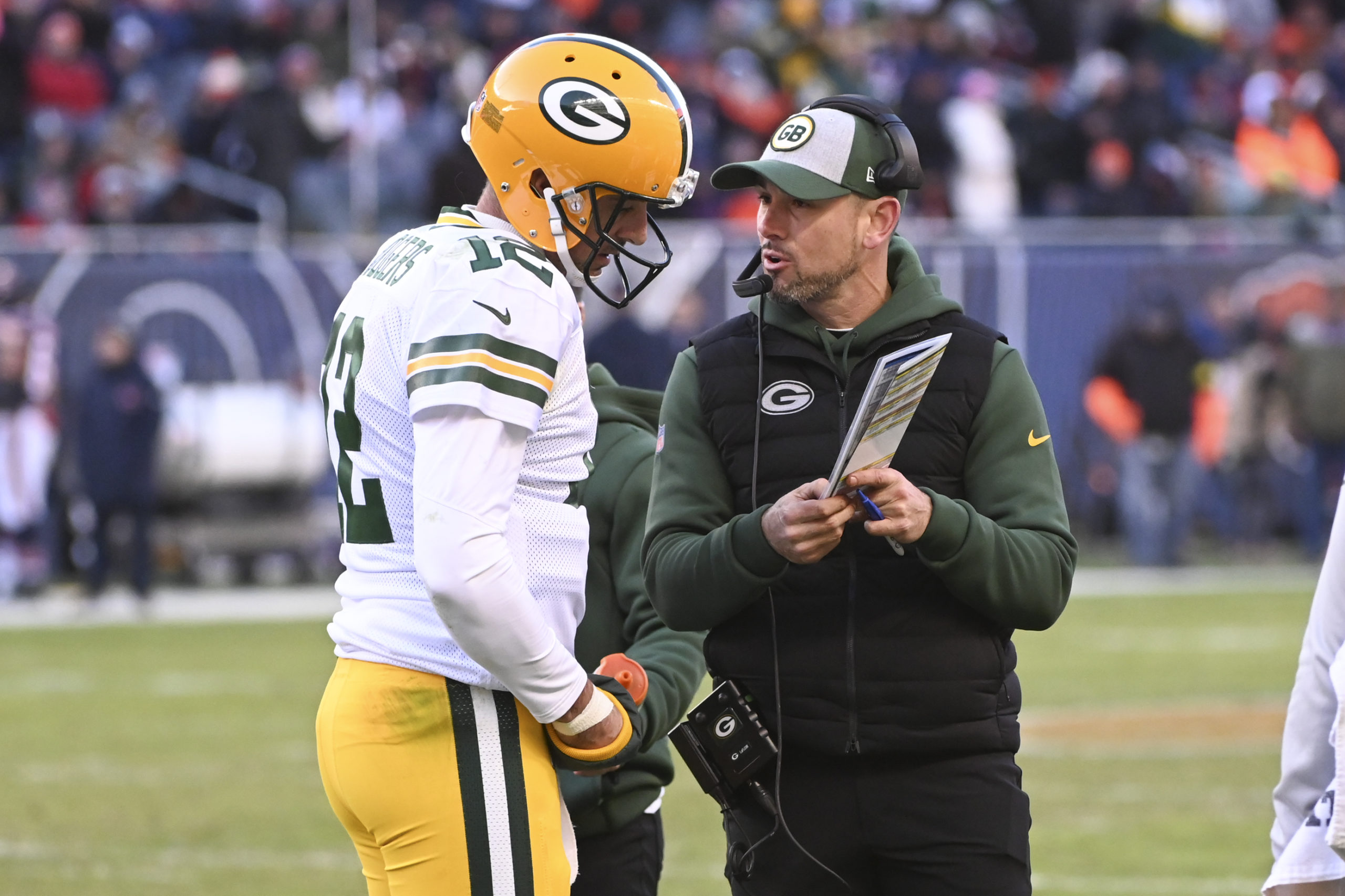 Green Bay Packers Aaron Rodgers Matt LaFleur