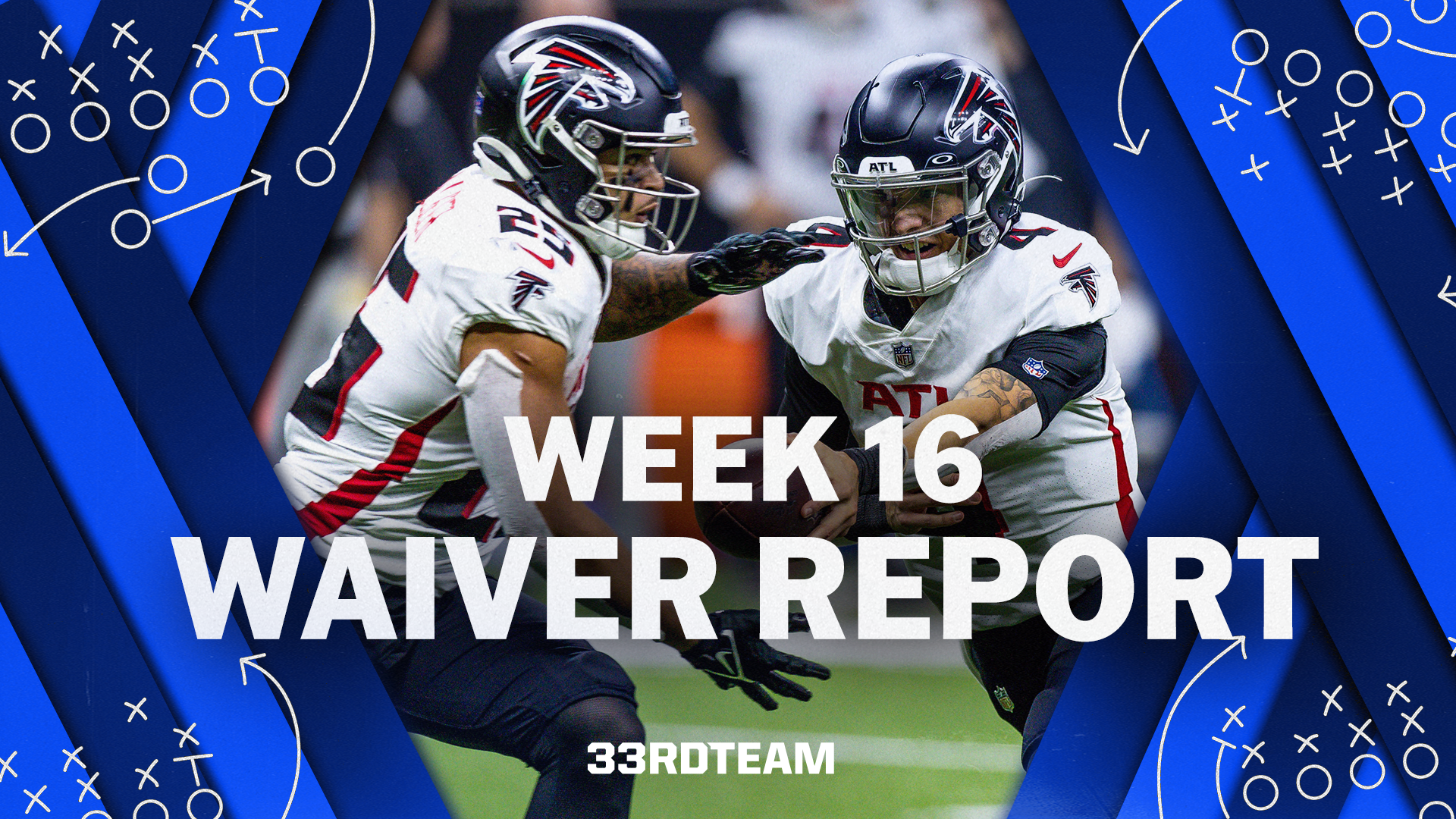 Fantasy Football: Week 16 Waiver Wire Adds, Drops and More