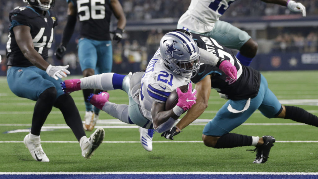 Ezekiel Elliott Cowboys vs. Jaguars 2018