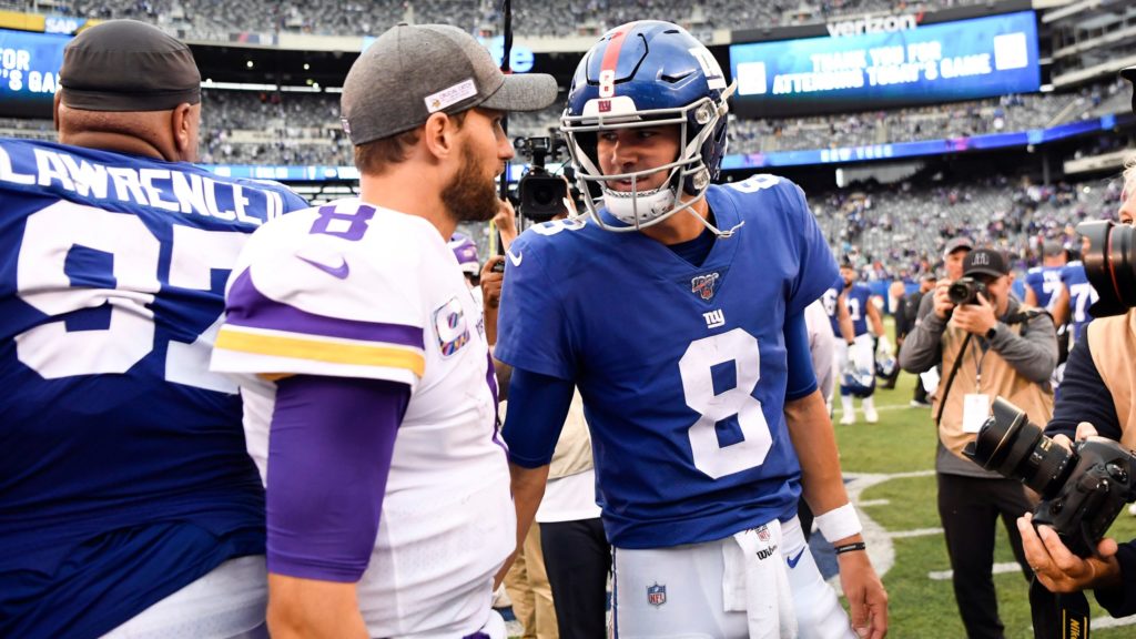 Kirk Cousins Daniel Jones