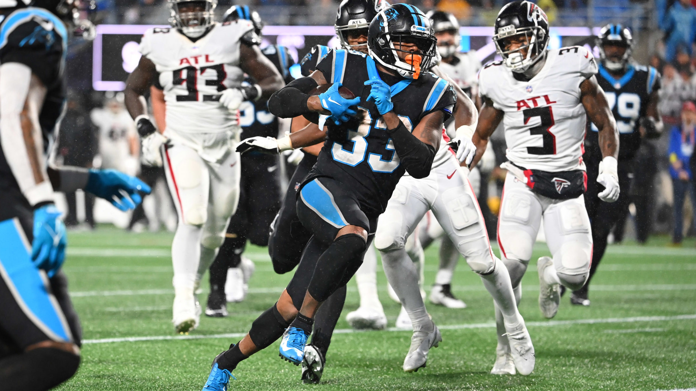 D'Onta Foreman Panthers vs. Falcons