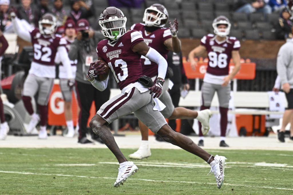 Mississippi State cornerback Emmanuel Forbes