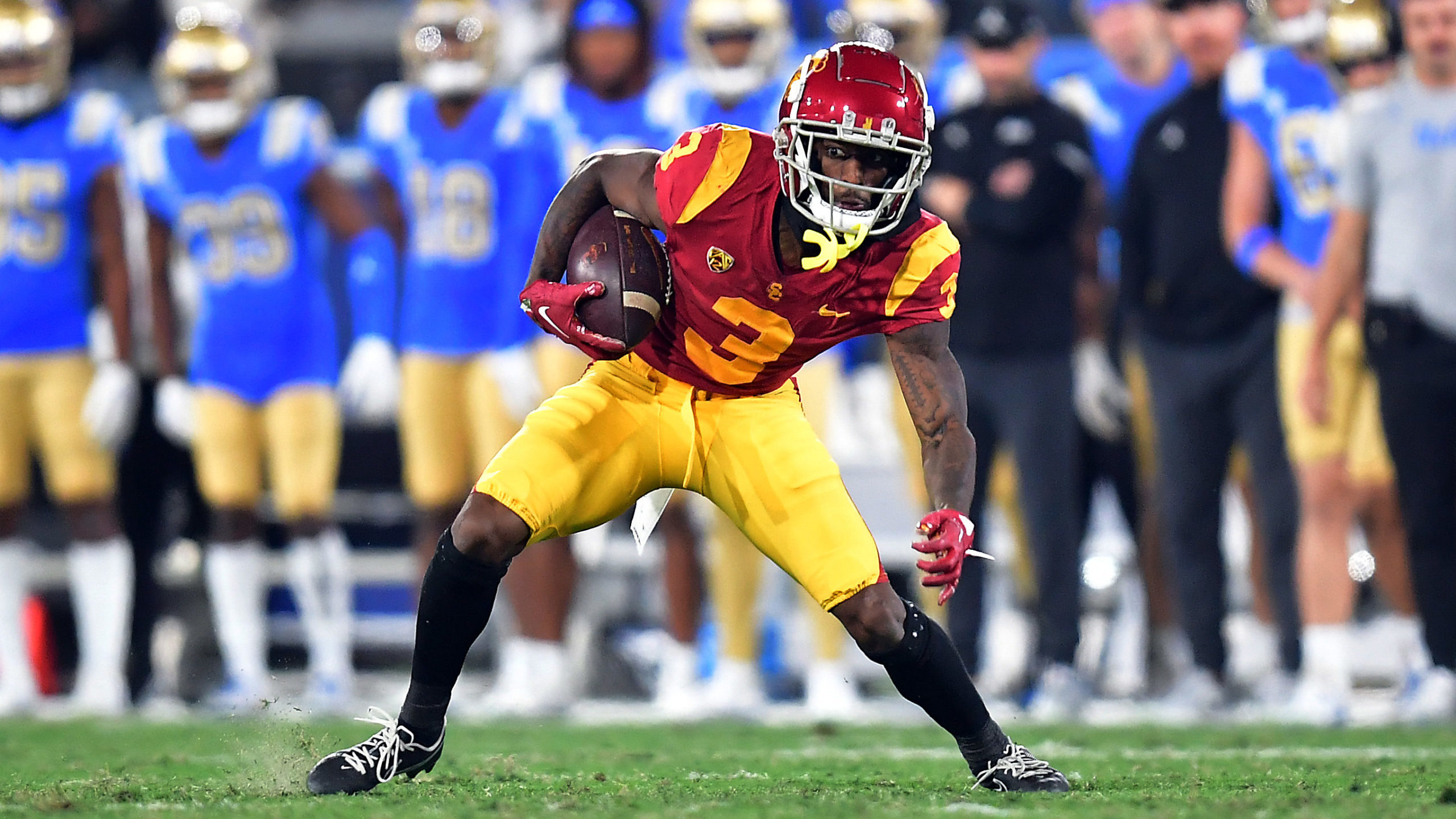 The 11th pick in this mock draft, USC WR Jordan Addison
