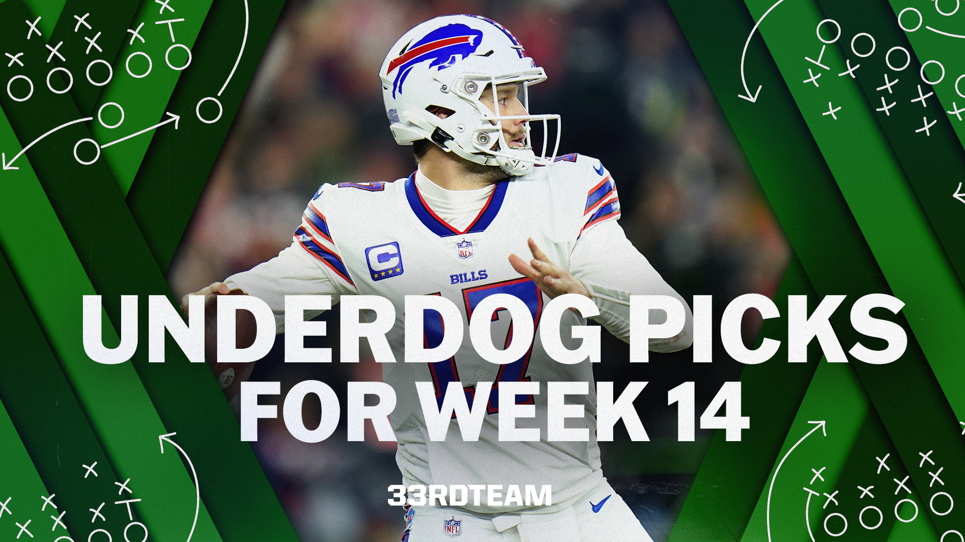 Week 14 Underdog Picks