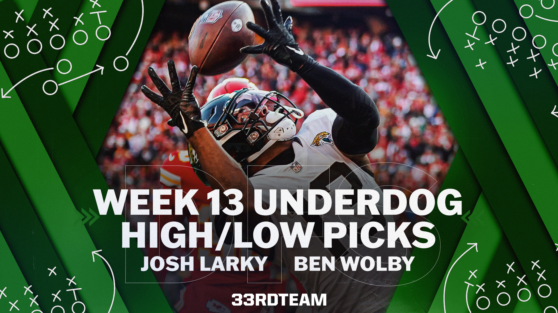 Receiving Unders in Colts-Cowboys Highlight Week 13 Underdog Picks