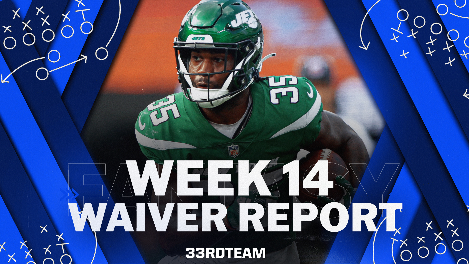 Fantasy Football: Week 14 Waiver Wire Adds, Drops and More