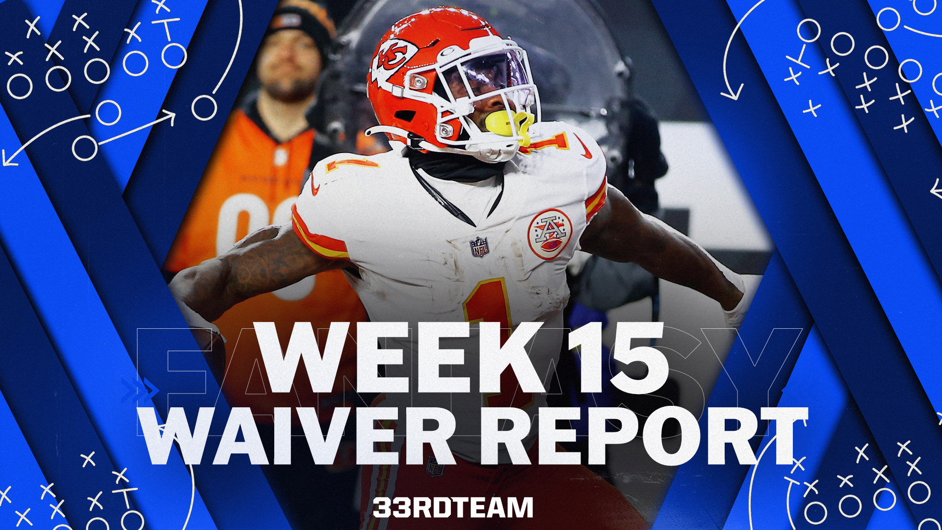 Fantasy Football: Week 15 Waiver Wire Adds, Drops and More