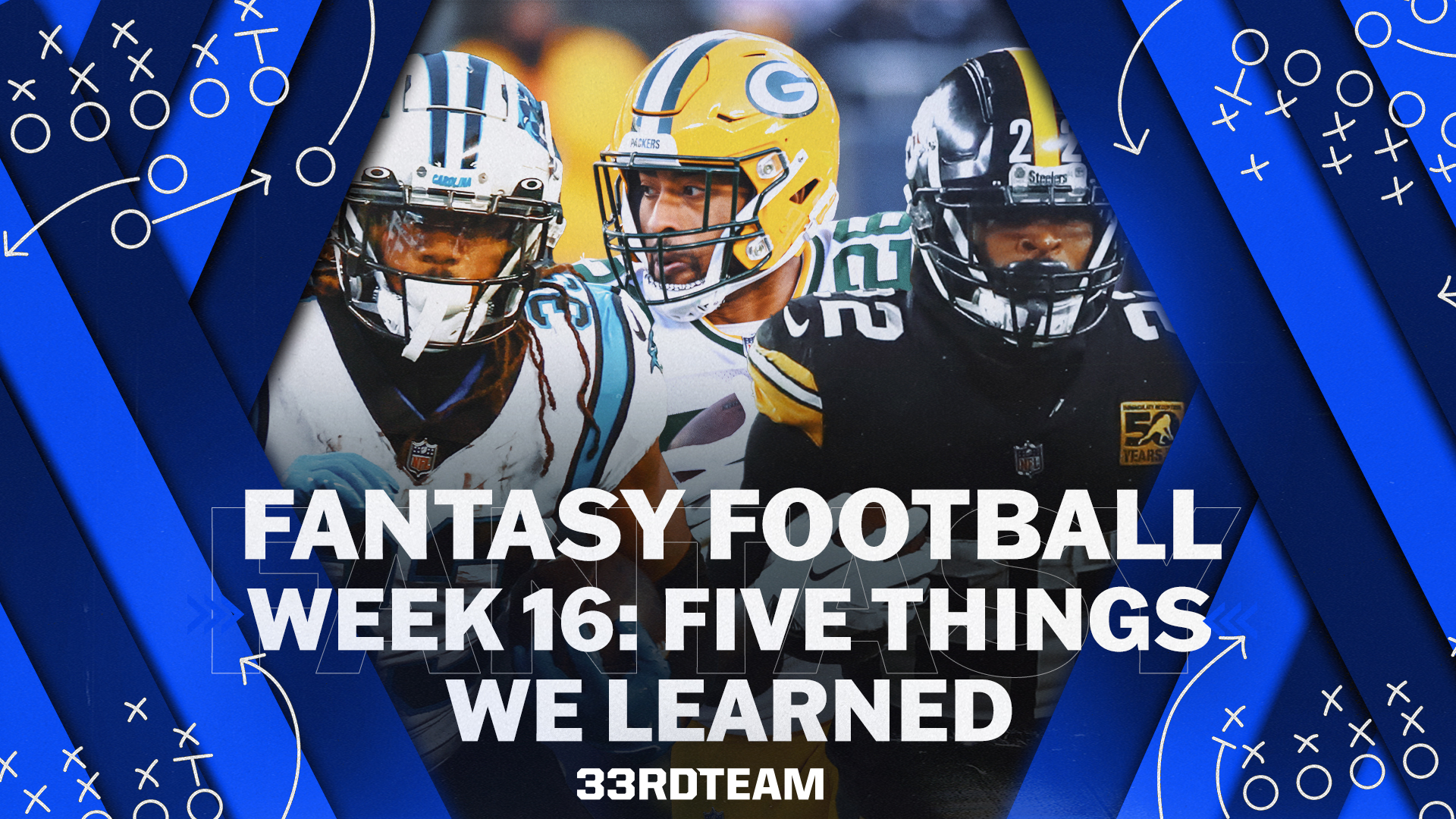 Fantasy Football NFL Week 16: Five Things We Learned