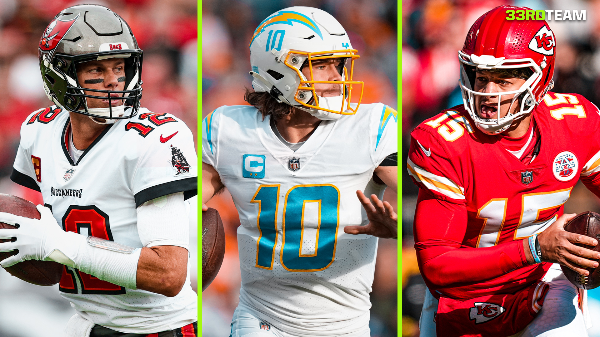 Led by Brady, Herbert and Mahomes, NFL Playoffs Full of ‘Generational’ QBs