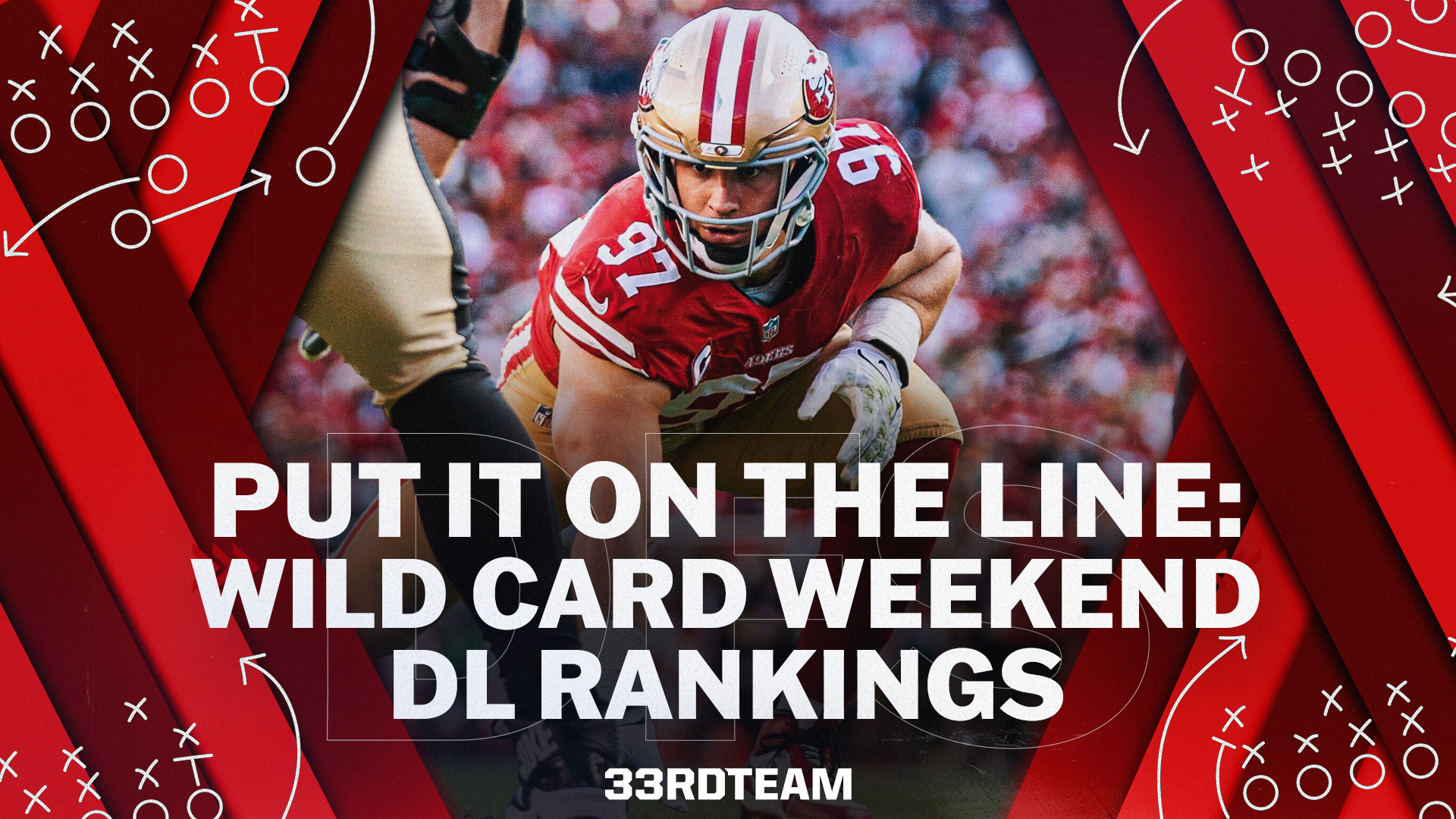 Put It on the Line: 49ers Lead 2023 NFL Postseason Defensive Line Rankings