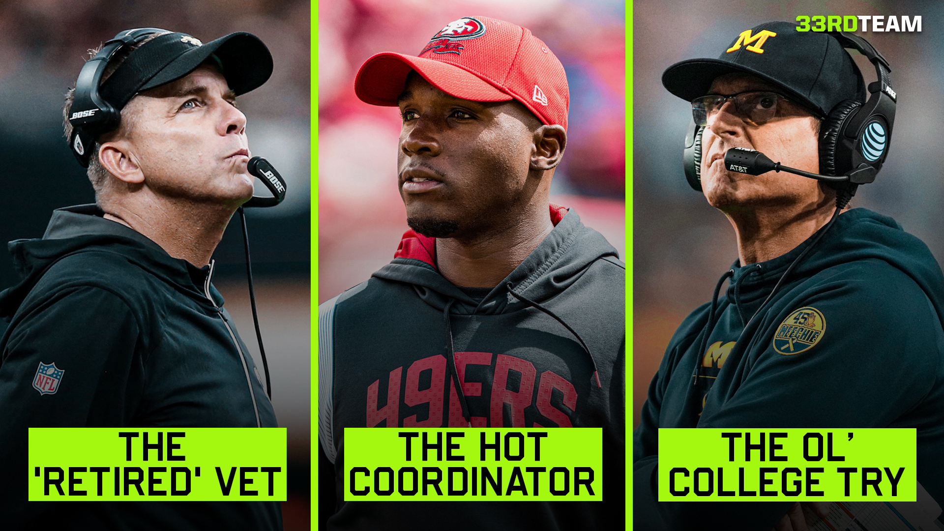 Top NFL Head Coaching Candidates Entering 2023 Hiring Cycle | The 33rd Team
