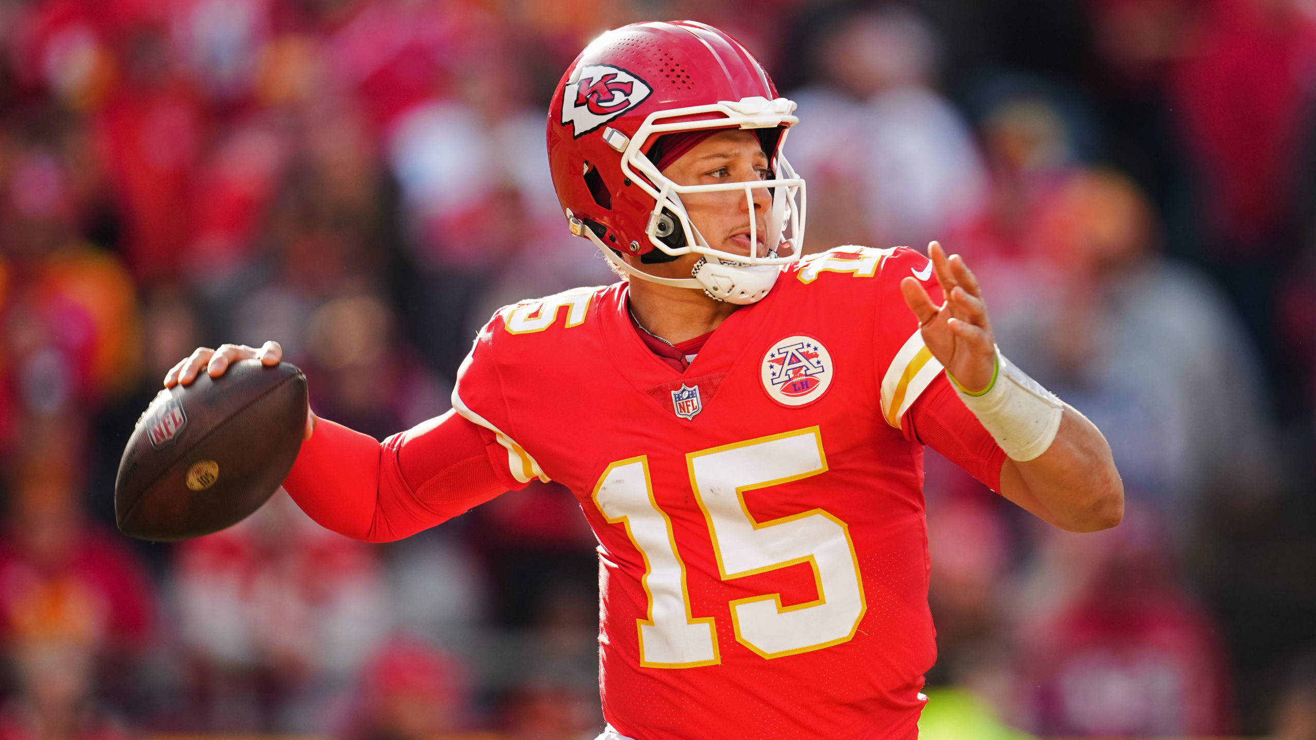 Patrick Mahomes Chiefs vs. Bronocs