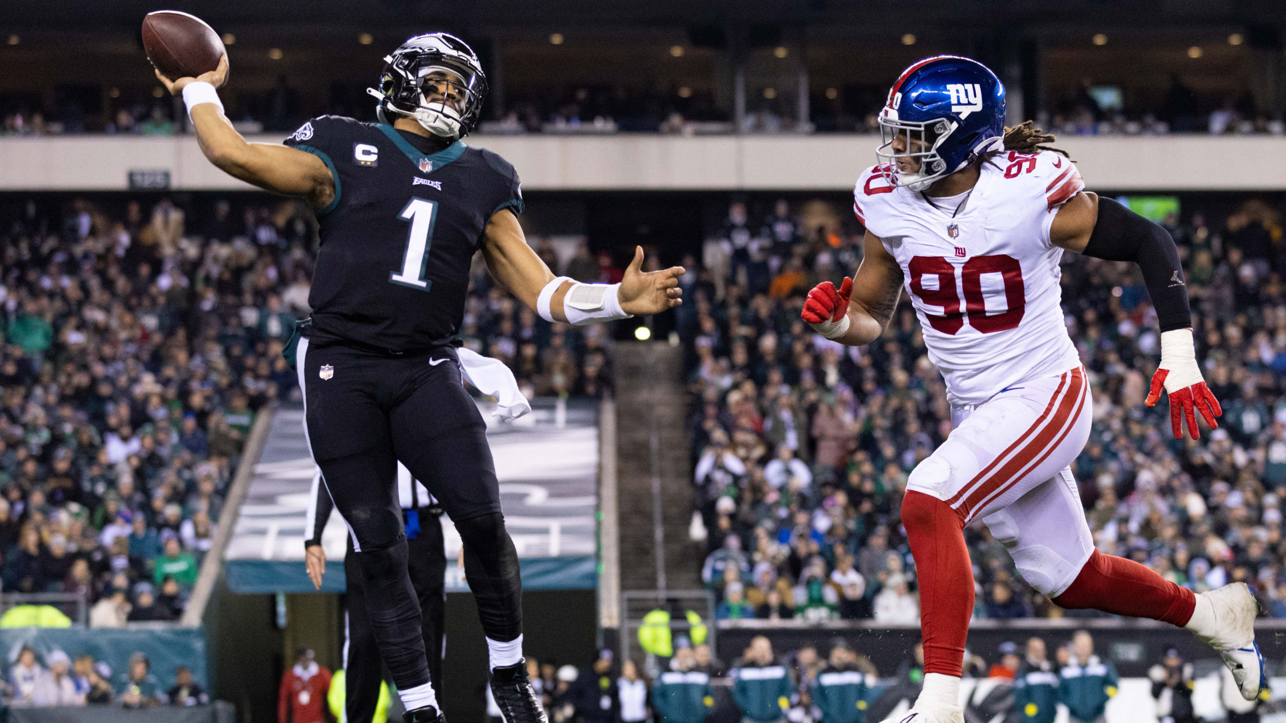 Jalen Hurts Eagles vs. Giants