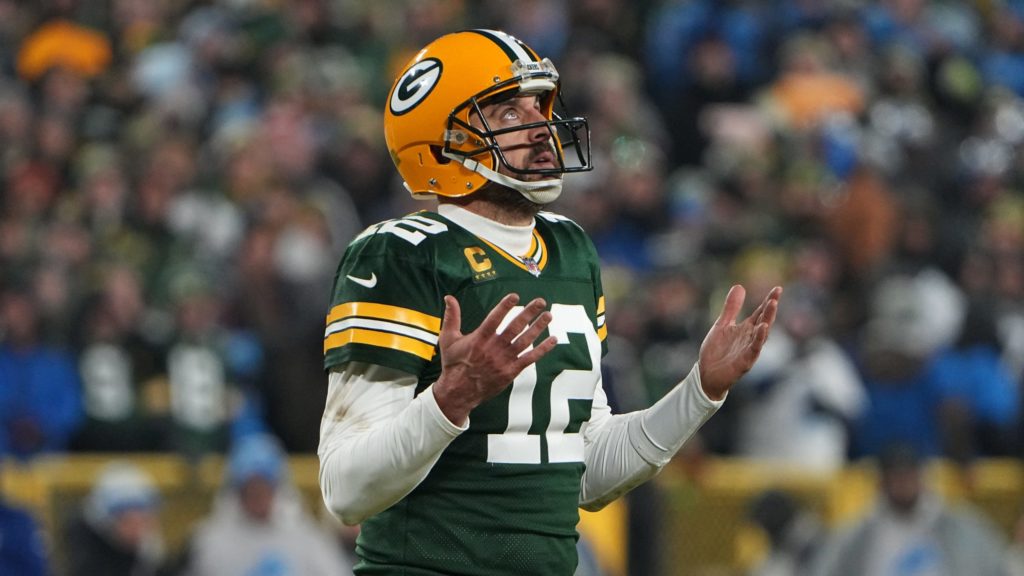 Green Bay QB Aaron Rodgers