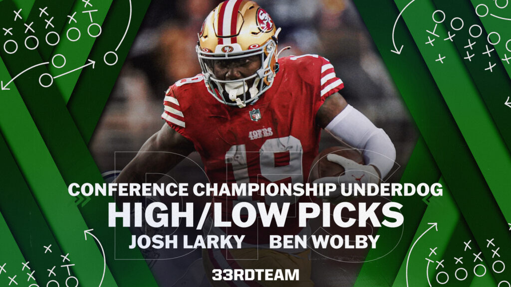 Conference Championship Underdog High/Low Picks