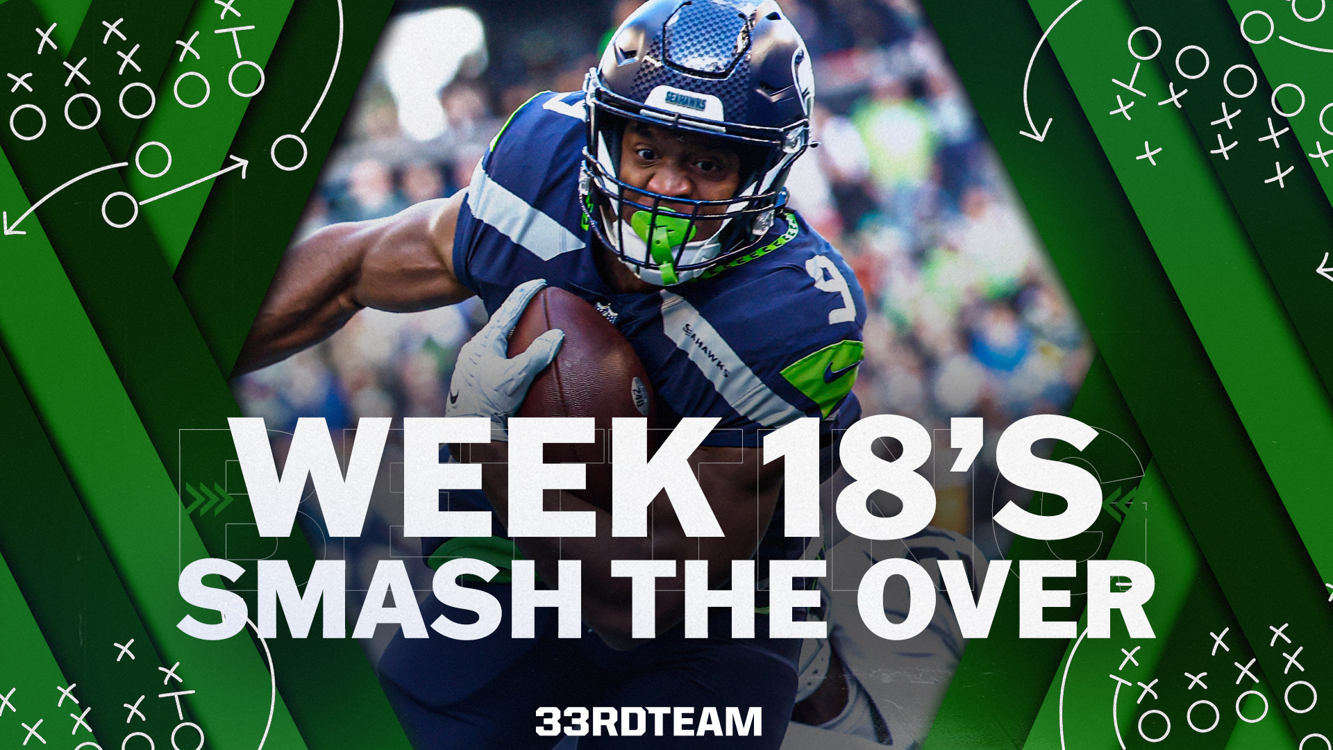 Kenneth Walker Carrying Seahawks, Clearing Betting Over in Week 18