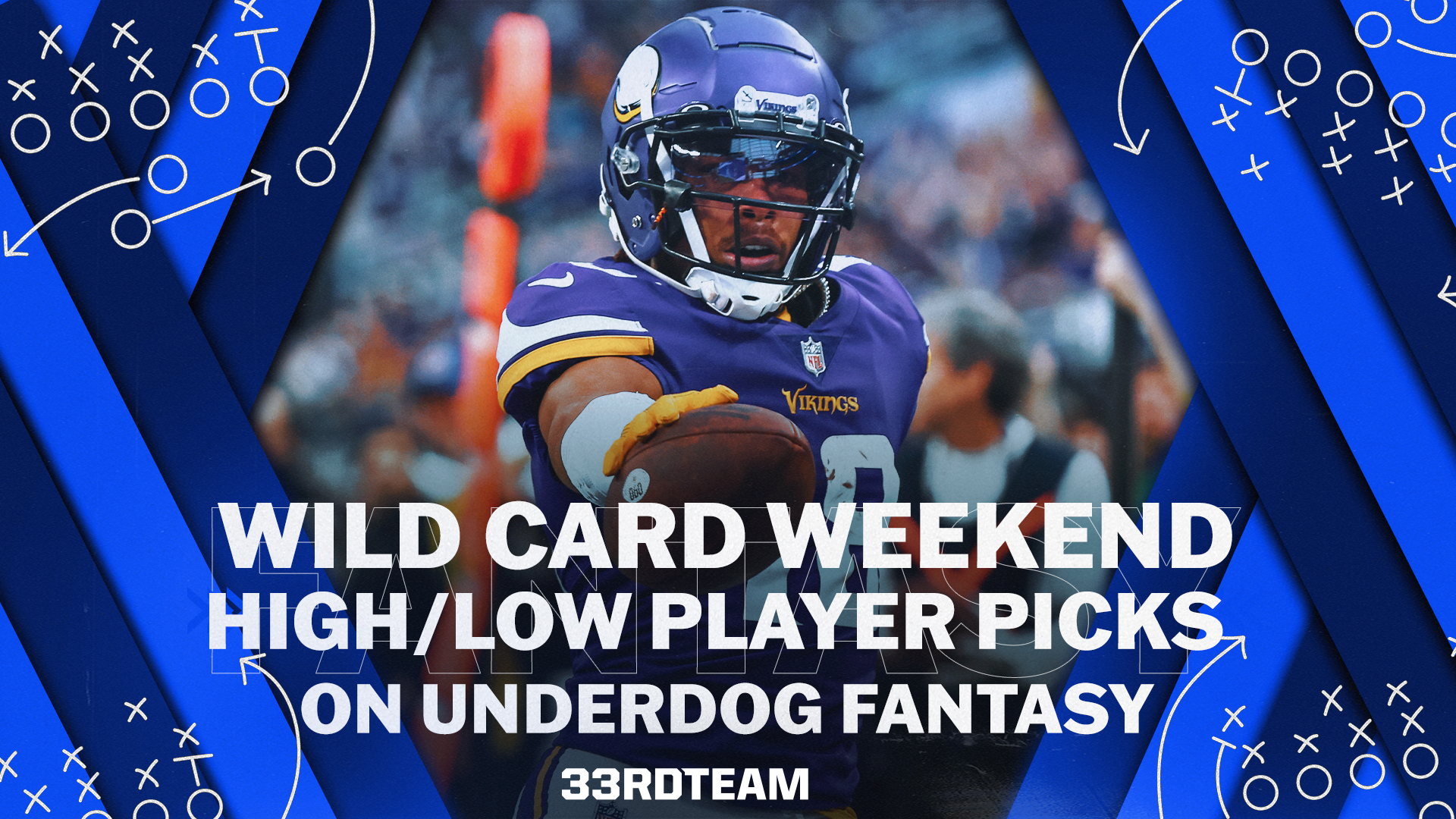 Wild Card Weekend Underdog High/Low Picks: Justin Jefferson Ready for Primetime