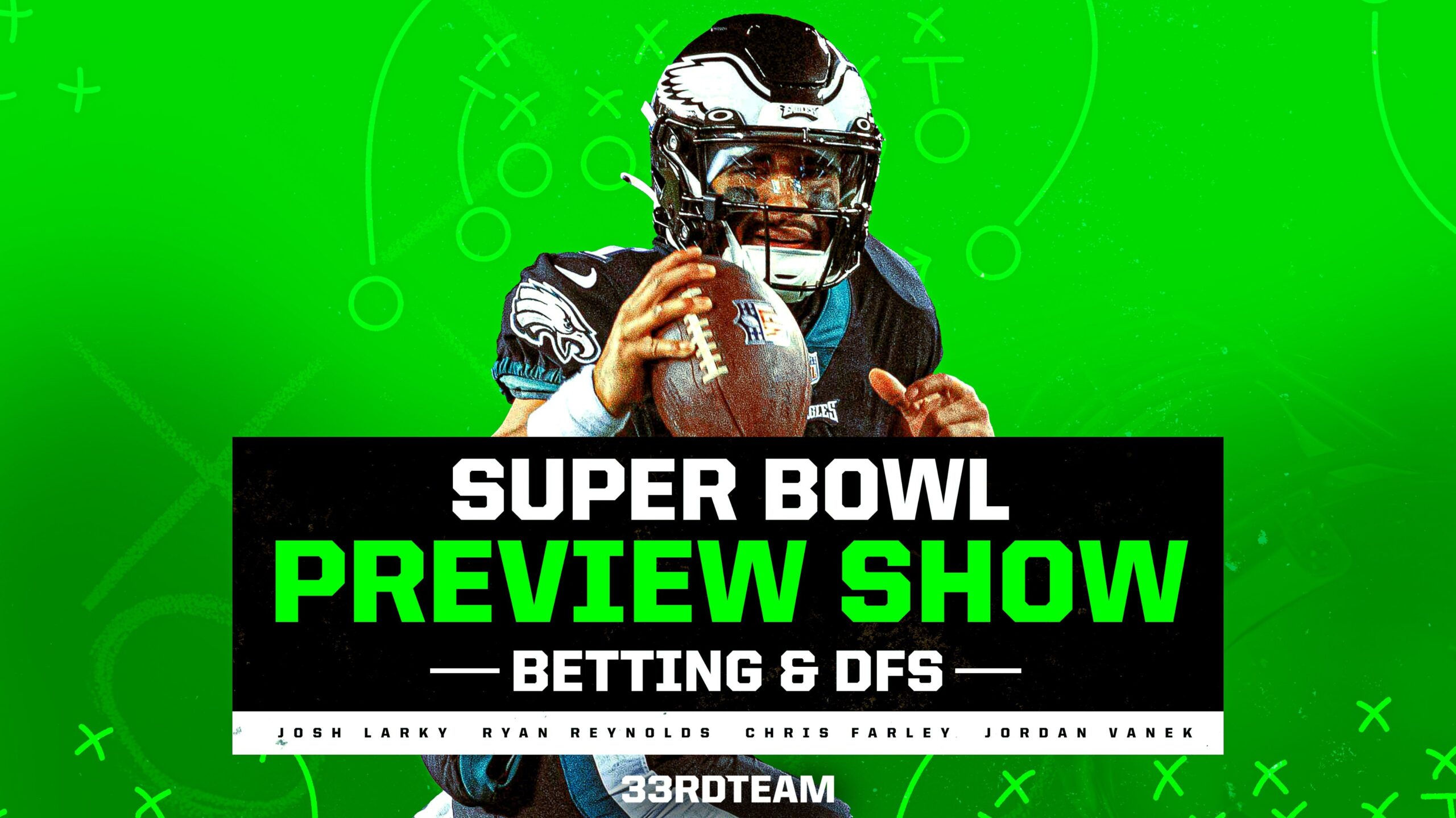 Super Bowl Betting DFS Show