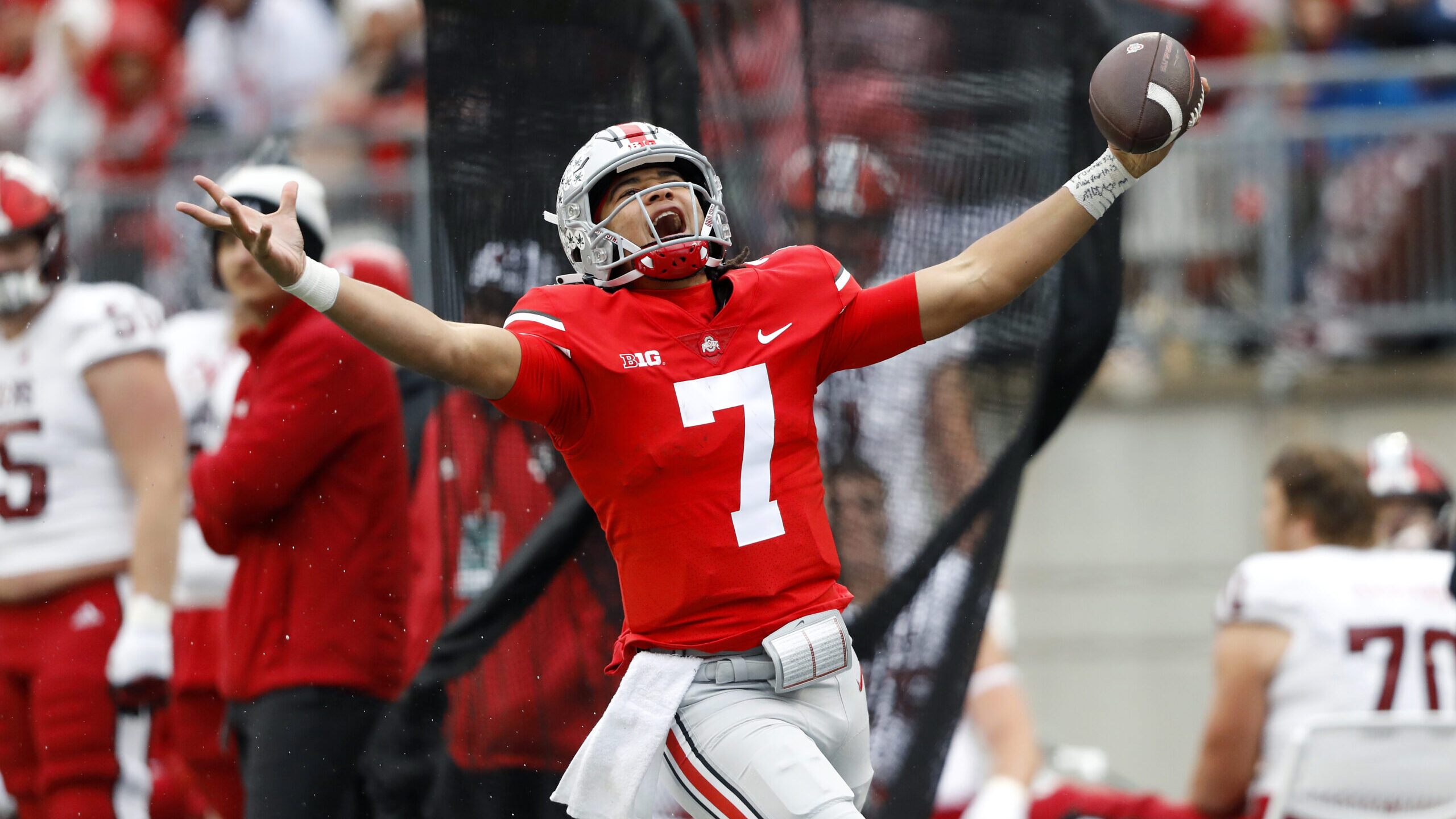 Ohio State quarterback C.J. Stroud