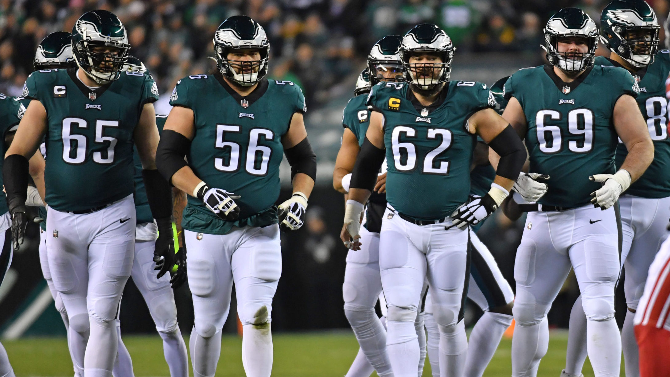 Offensive Line Dominance Cleared Eagles’ Lane to Super Bowl