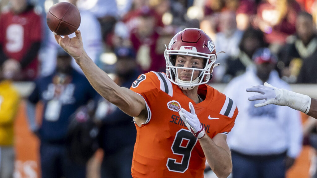 Jake Haener Senior Bowl