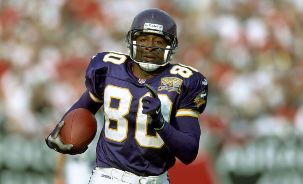 Minnesota Vikings wide receiver Cris Carter