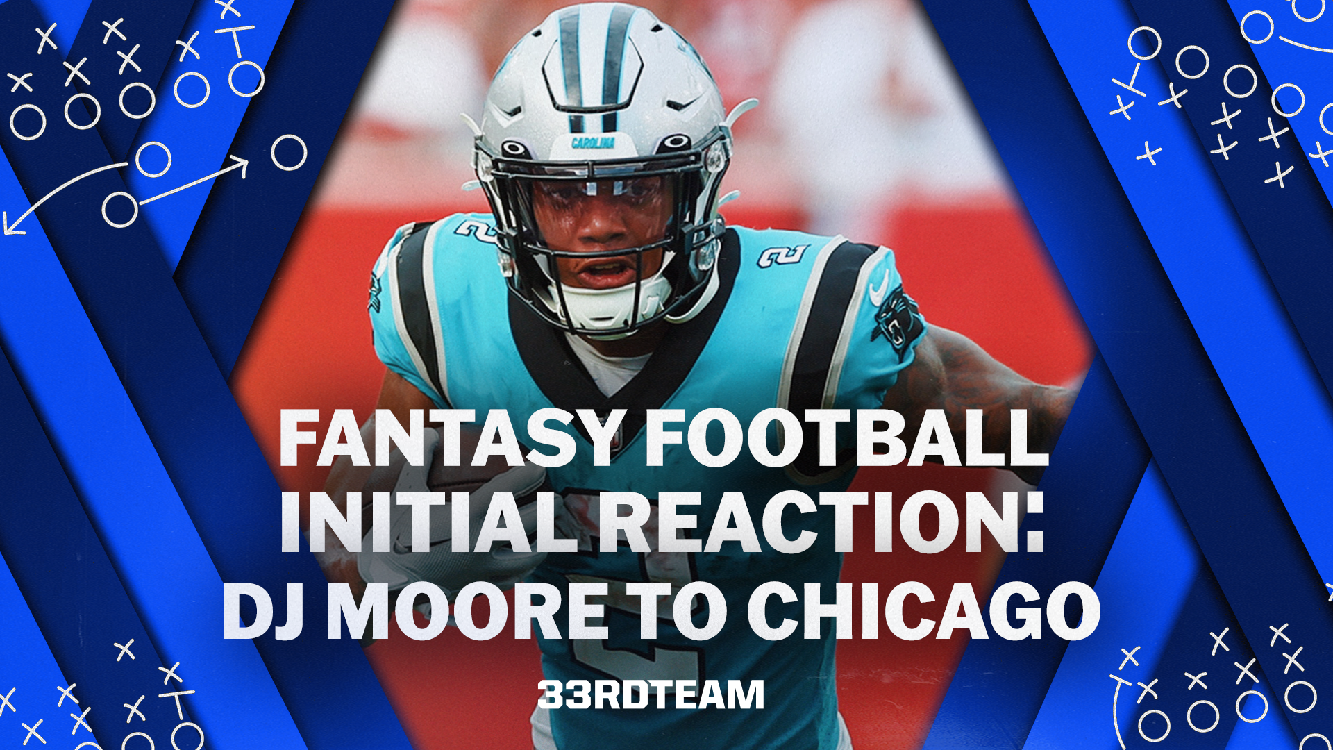 Bears’ Passing Game Will Improve in Fantasy After D.J. Moore Acquisition